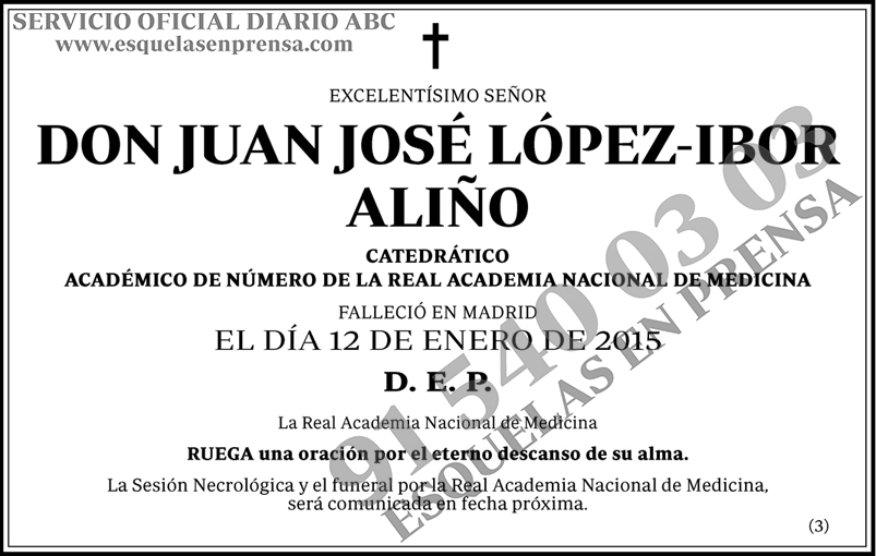 Juan José López-Ibor Aliño